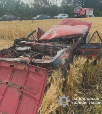 В ДТП на Харьковщине погиб подросток-водитель, подросток-пассажир госпитализирован