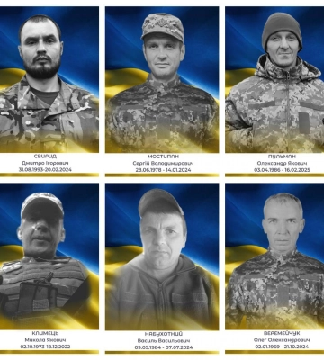 Шестеро Героїв із Сарненської громади посмертно удостоєні державних нагород