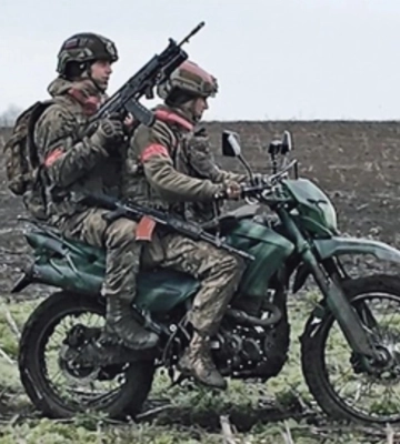 На Сумщині ЗСУ розбили мотоколону росіян