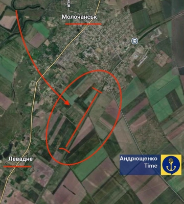 На тимчасово окупованій Запорізькій залізниці знищено російський ешелон із цистернами На тимчасово окупованій Запорізькій залізниці знищено російський ешелон із цистернами