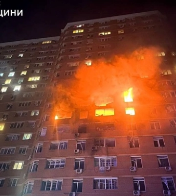 Горели три этажа: появились кадры удара по Одессе