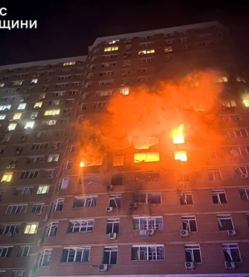 Окупанти вдарили БпЛА по Одесі, є пошкодження