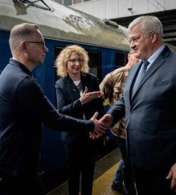 Анджей Дуда прибув до України з прощальним візитом