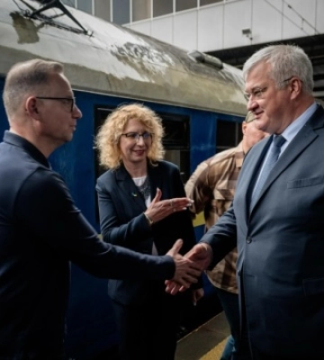 Дуда прибув з візитом до України