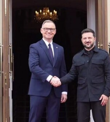 Безпекова ситуація, стан дипломатії, співпраця у ВПК: Зеленський і Дуда провели зустріч