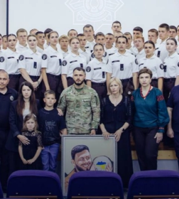 Ліцей МВС у Франківську тепер носить ім’я Героя України Андрія Приймаченка
