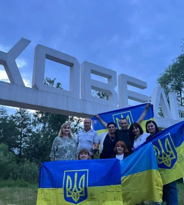 На Волині зустріли звільненого з полону Валерія Хомича