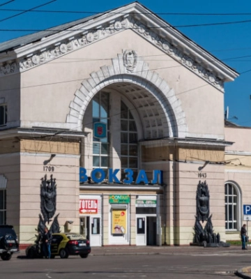 Від російської атаки постраждав вокзал «Полтава-Південна»