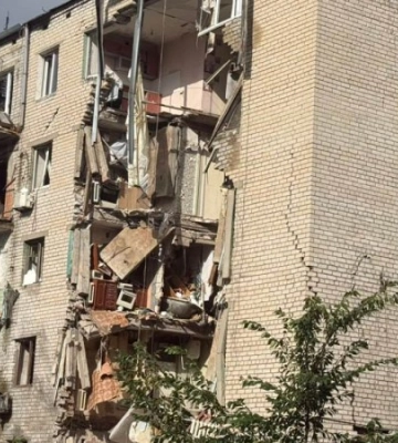 Унаслідок російського обстрілу на Донеччині постраждала родина
