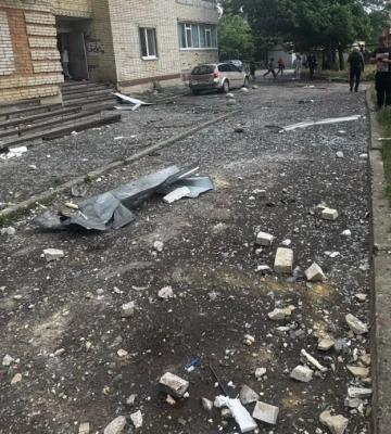 Поліція документує наслідки влучань в Сумах