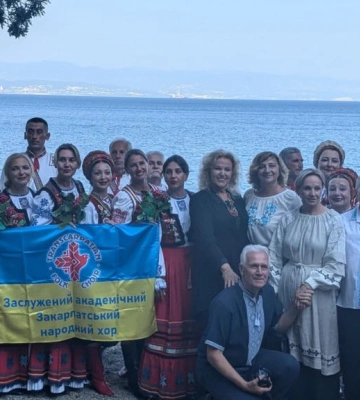 Закарпатський народний хор знову побував за кордоном із культурно-дипломатичною місією
