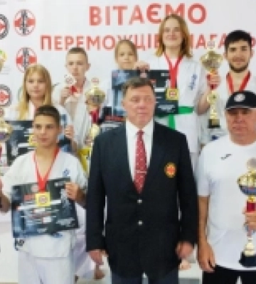Спортсмени з Миргородського району стали абсолютними чемпіонами України з кіокушинкай карате