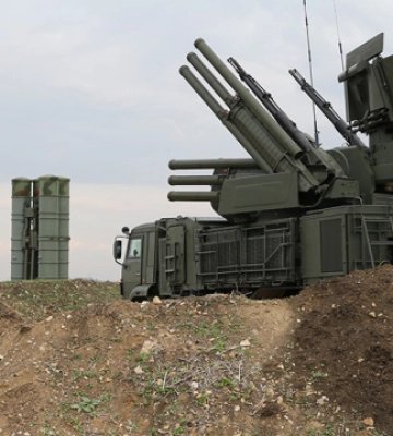 У Керчі виявили позицію російського ЗРГК «Панцир-С1» - соцмережі