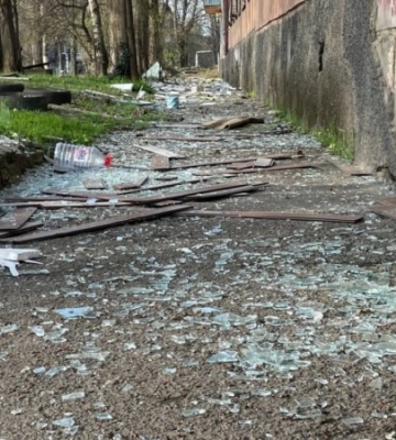 Росіяни вдарили по будівлі ТЦК у Кривому Розі