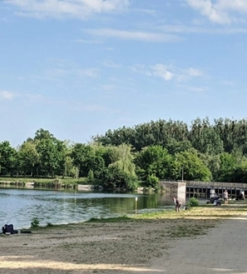 Вода в озері Басів Кут у Рівному знову не відповідає нормам