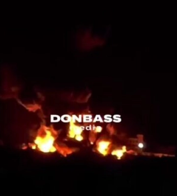 Окупований Луганськ атакували безпілотники: пролунали вибухи, виникли пожежі. ВІДЕО+ФОТО