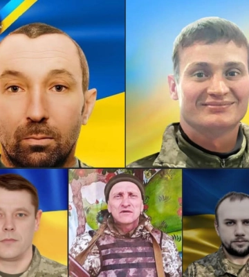 На Рівненщині в останню земну дорогу провели п&#039;ять Захисників