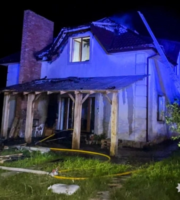 На Рівненщині чоловік задля помсти підпалив будинок колишньої співмешканки