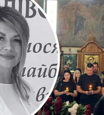В Кривом Роге попрощались с преподавательницей лицея, которая погибла в результате российской атаки на Одессу