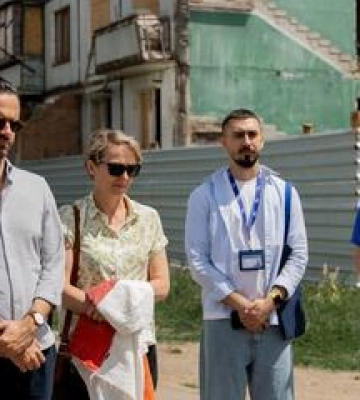 Делегація Агентства ООН відвідала місце ракетного удару по Полтаві