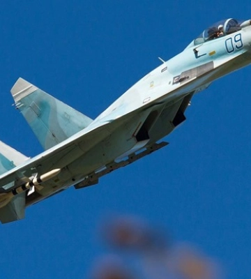 В России разбился истребитель Су-25 - соцсети