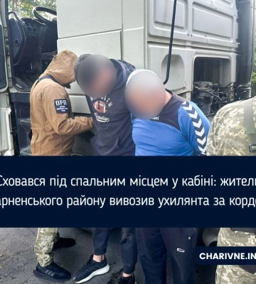 Сховався під спальним місцем у кабіні: житель Сарненського району вивозив ухилянта за кордон