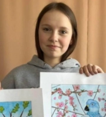 Учениця з Волині – переможниця Всеукраїнського конкурсу дитячого малюнка