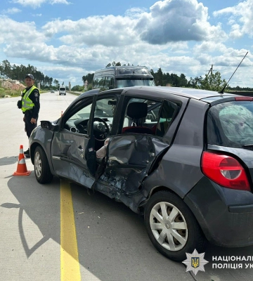 У ДТП на Житомирщині постраждала дворічна дитина - поліція розпочала розслідування