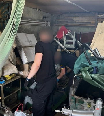 Волинські поліцейські, разом з СБУ, викрили у Харкові торговця зброєю