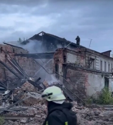 Россияне атаковали Харьков дронами: возник пожар