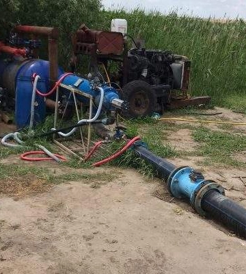 Фермер незаконно викачав 11 тисяч кубів води з Південного Бугу