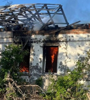 Атаки дронів і артилерії: агресор знову бив по Дніпропетровщині (ФОТО)