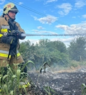 У Миколаївській області вогнеборці за добу врятували від знищення вісім будинків