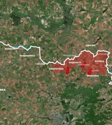 На карті Генштабу з’явилися нові плацдарми на території Курщини