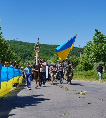 На Перечинщині попрощалися з полеглим воїном Олександром Лацком