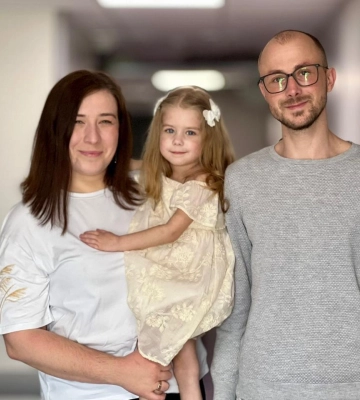 Місяць на межі: як лікарі боролися за кожен подих трирічної дівчинки з Луцька