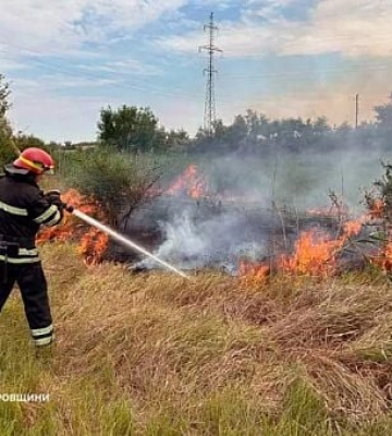 До 4 июля в Кривом Роге будет сохраняться повышенная пожарная опасность