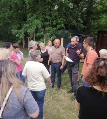 У Черкасах перевірили законність встановлення паркану на місці нового ресторану