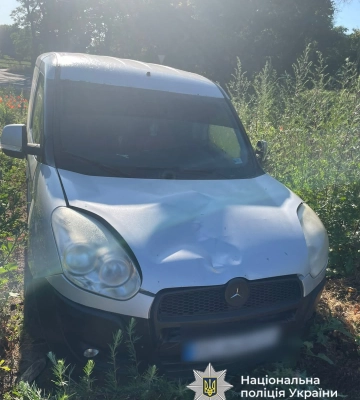 У Смілі поліцейські Черкащини знайшли водія, який поїхав з місця наїзду на літню жінку