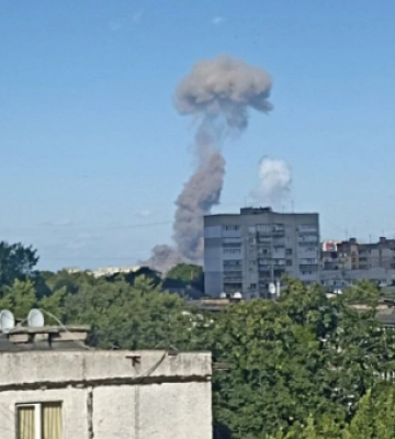 Біля Житомира стався потужний вибух на АЗС: подробиці