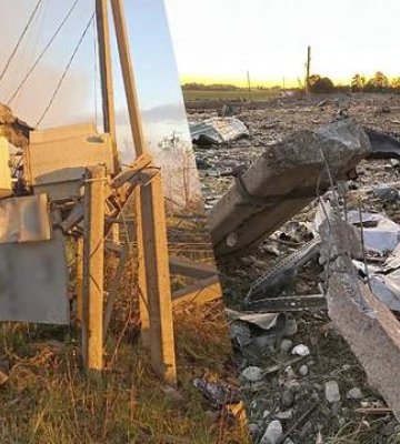 Через вибух біля Житомира частина місцевих жителів залишилися без світла