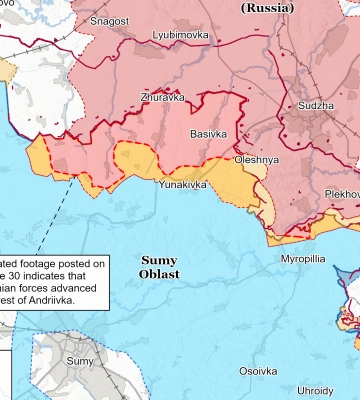 Українська армія просунулася у Сумській області – ISW