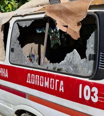 Загарбники атакували з дрона чоловіка у Херсоні