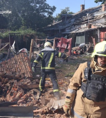Головне за ніч та ранок четверга, 3 липня: атака на Одесу, удар по ТЦК в Полтаві, 185 боєзіткнень, наслідки вибухів у Житомирі