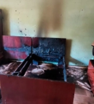 Під час пожежі в житловому будинку на Закарпатті загинув чоловік