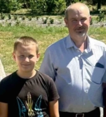 У селі на Волині з днем народження привітали сина загиблого захисника