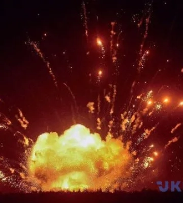 ЗСУ знищили склад російських боєприпасів на окупованій Донеччині