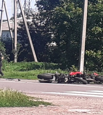 У Путивлі зіткнулися два мотоцикли: постраждалі в лікарні