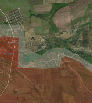 Враг продвинулся в центре и на севере Каменского в Запорожской области