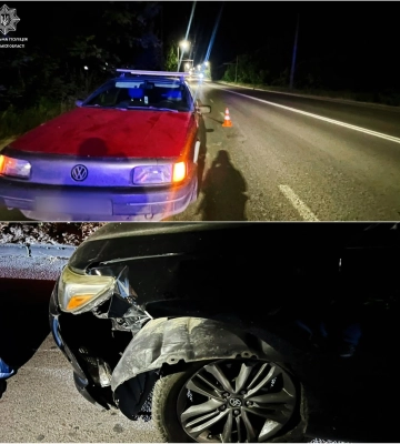 У Луцьку в машини відірвало колесо і влетіло в інше авто